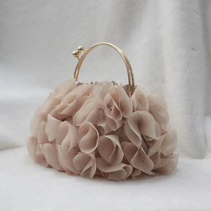 Satin Floral Bag