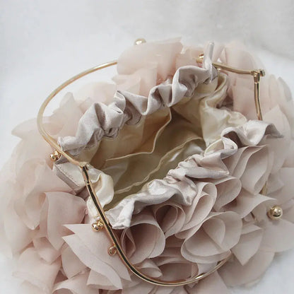 Satin Floral Bag