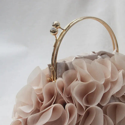 Satin Floral Bag