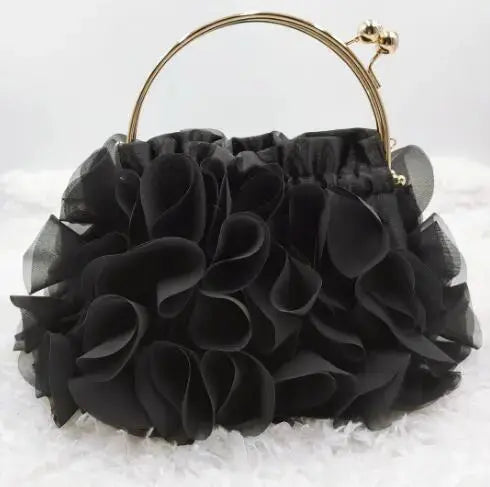 Satin Floral Bag