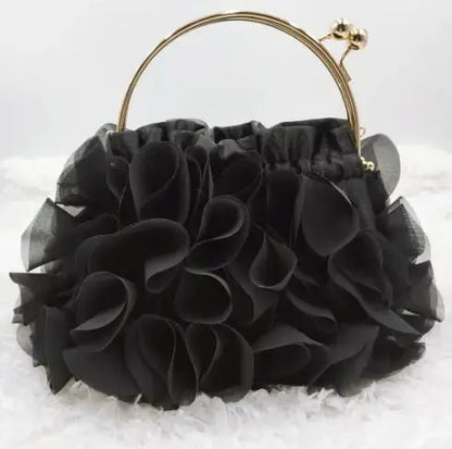 Satin Floral Bag