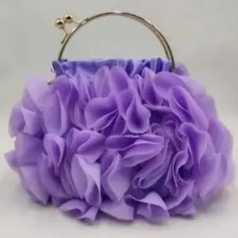 Satin Floral Bag