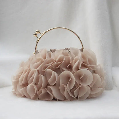 Satin Floral Bag