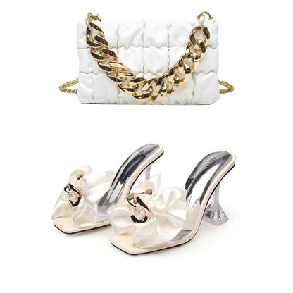 Rose Shoe & Bag Set