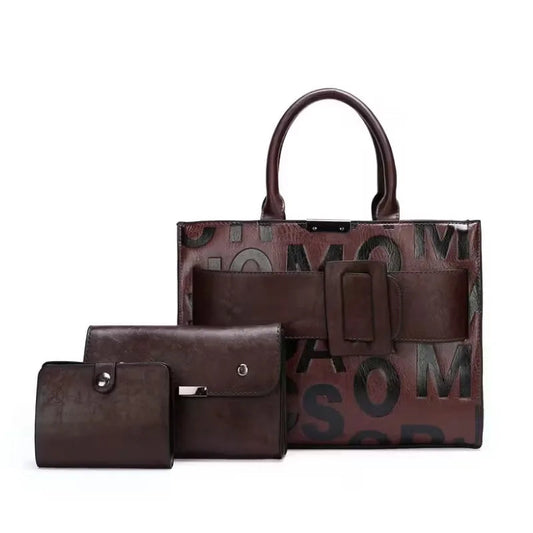 Timeless Charm 3-Piece Handbag Set Coco & Dee