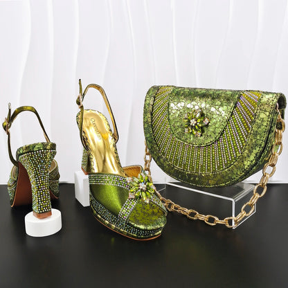 Naina Shoe & Bag Set
