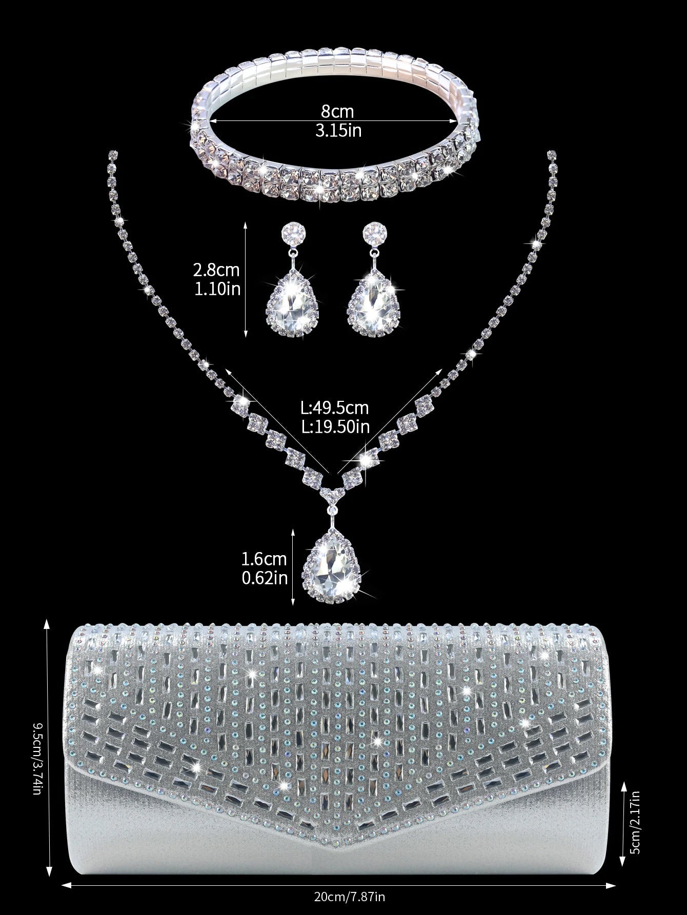 Graceful Bag Jewellery Set Coco & Dee
