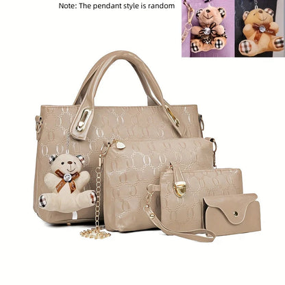 Elegance 4-Piece Handbag Set Coco & Dee