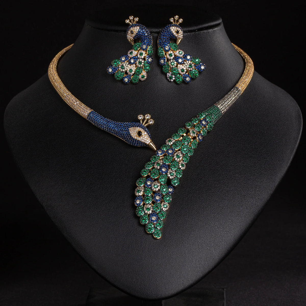 Golden Glamour Jewellery Set