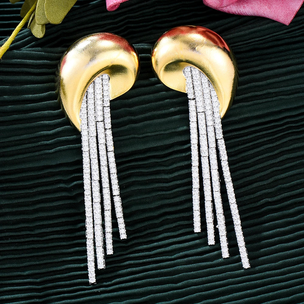 Long Bicolor Earrings Coco & Dee