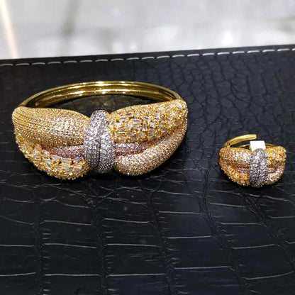 Serenity Bangle & Ring Set Coco & Dee