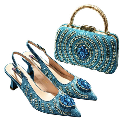 Devika Shoes & Bag Set
