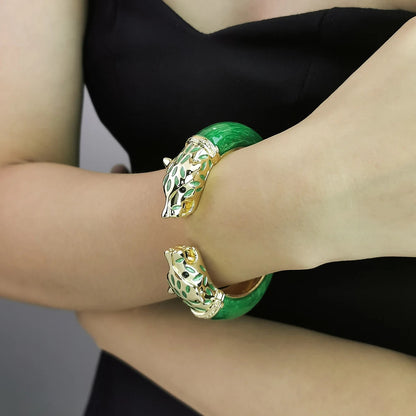 Leopard Head Bracelet Coco & Dee