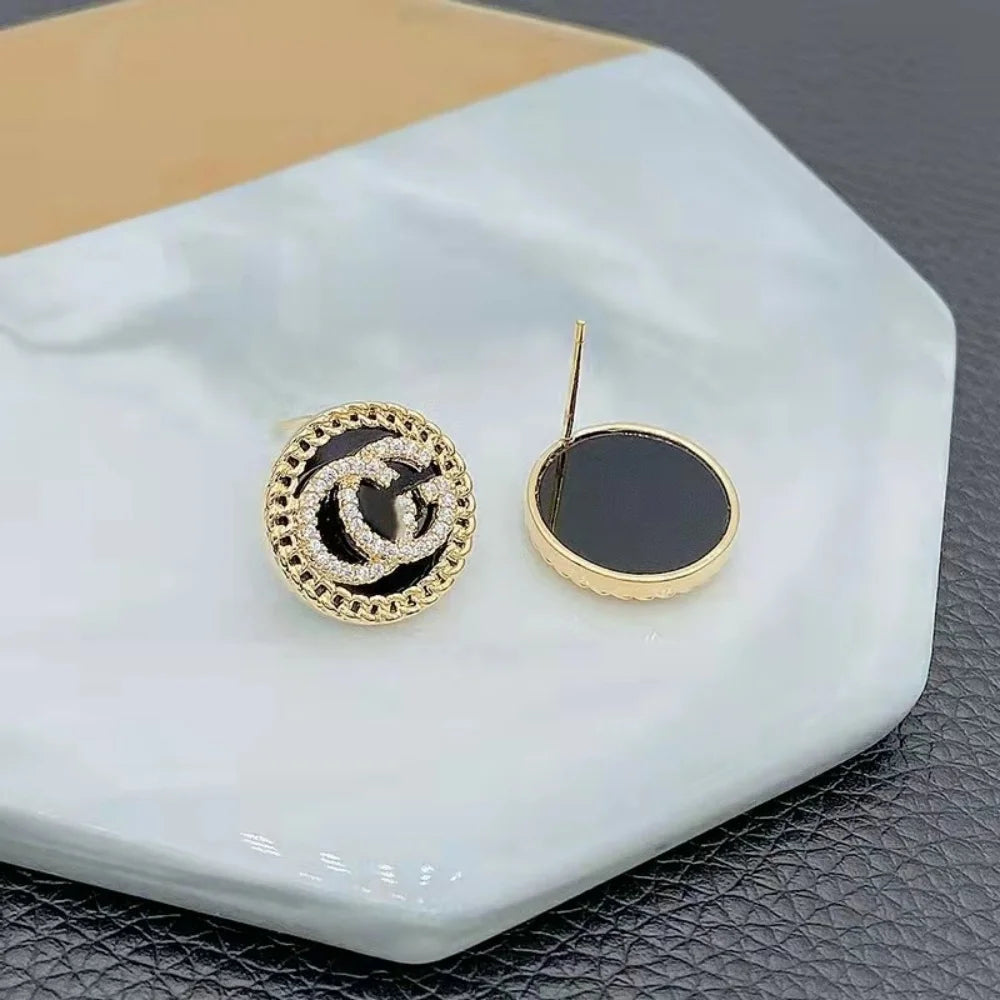 Letter Stud Earrings Coco & Dee