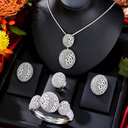 Opulent Charm Bangle & Ring Set Coco & Dee