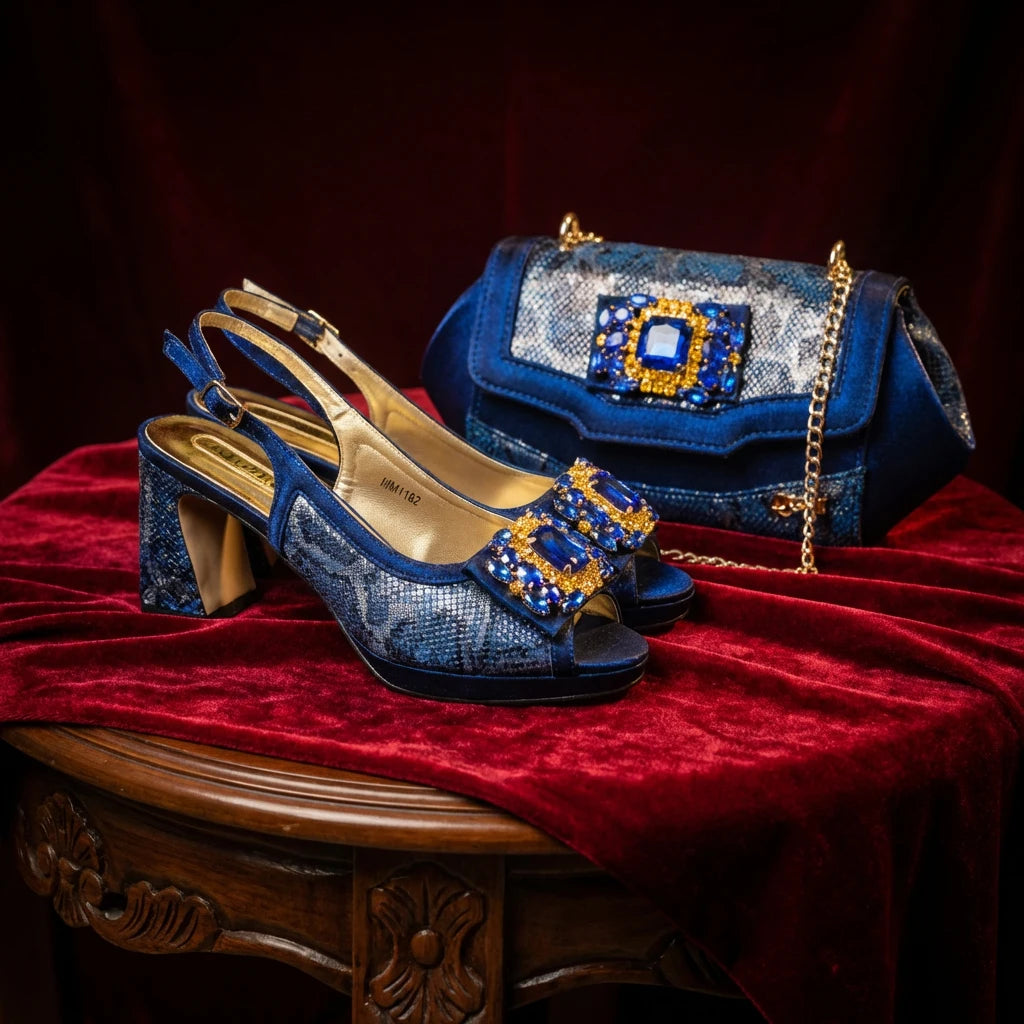 Veena Bag & Shoe Set