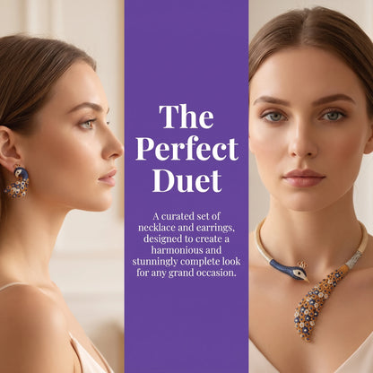 Golden Glamour Jewellery Set