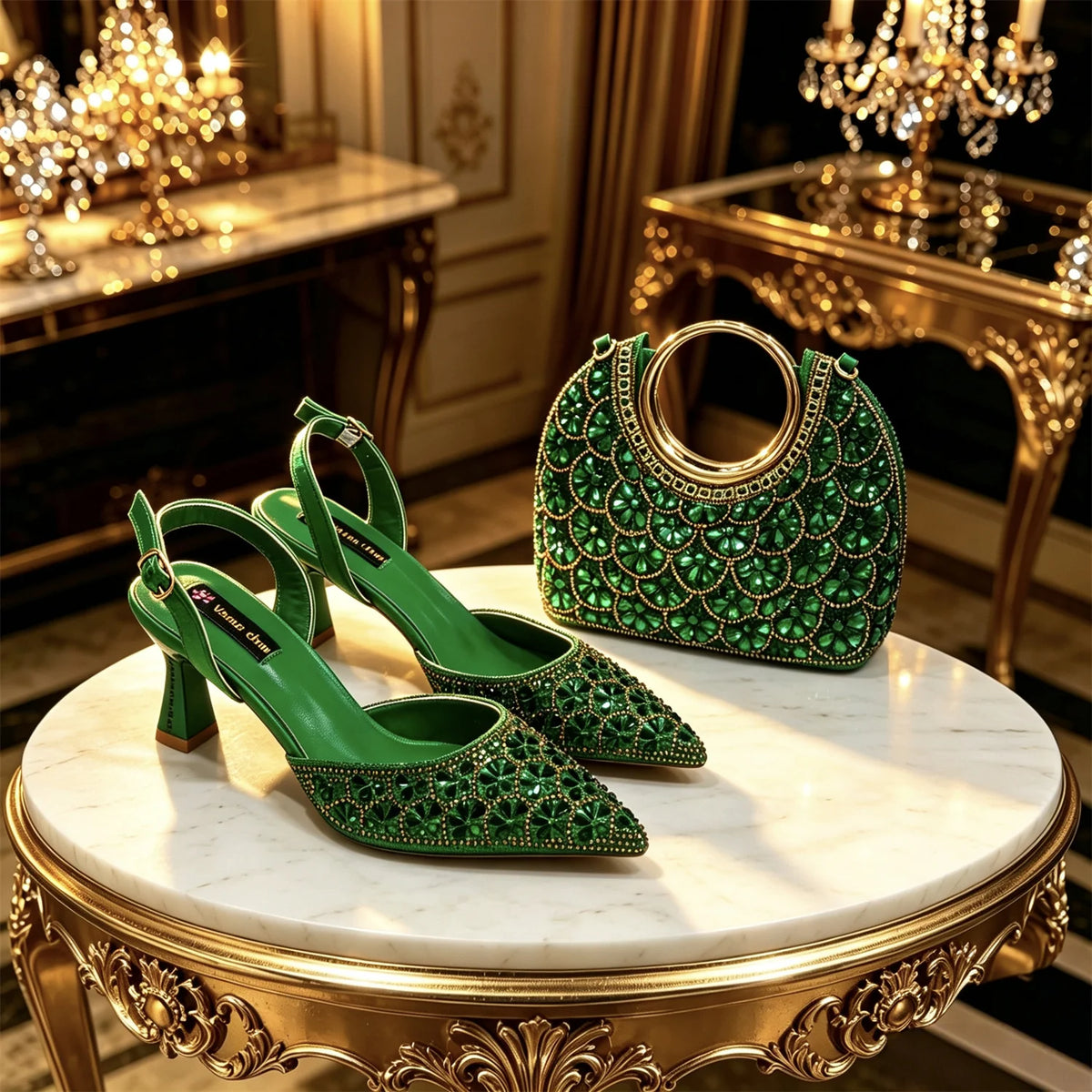 Dimple Shoe & Bag Set