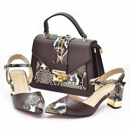 Rimona Shoes & Bag Set