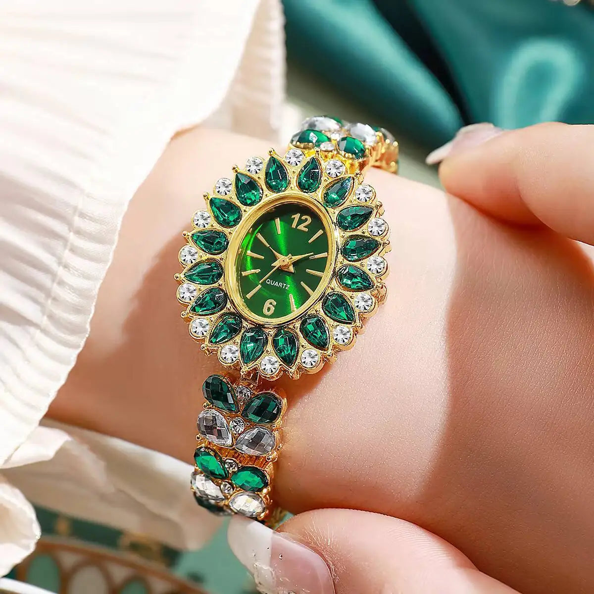 Romy Rhinestone Watch Coco & Dee