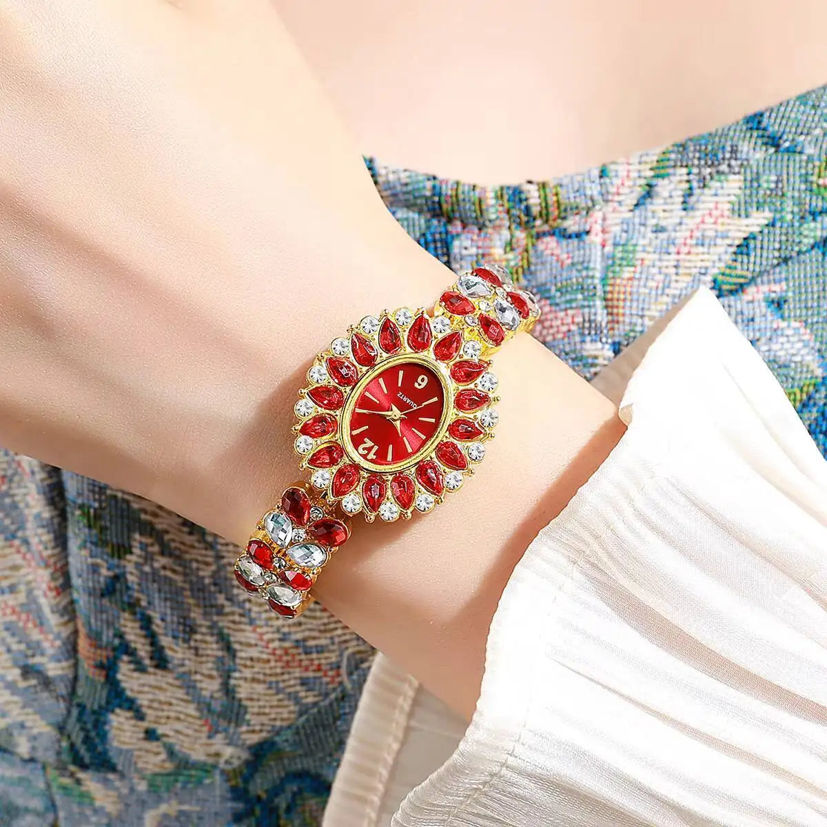 Romy Rhinestone Watch Coco & Dee