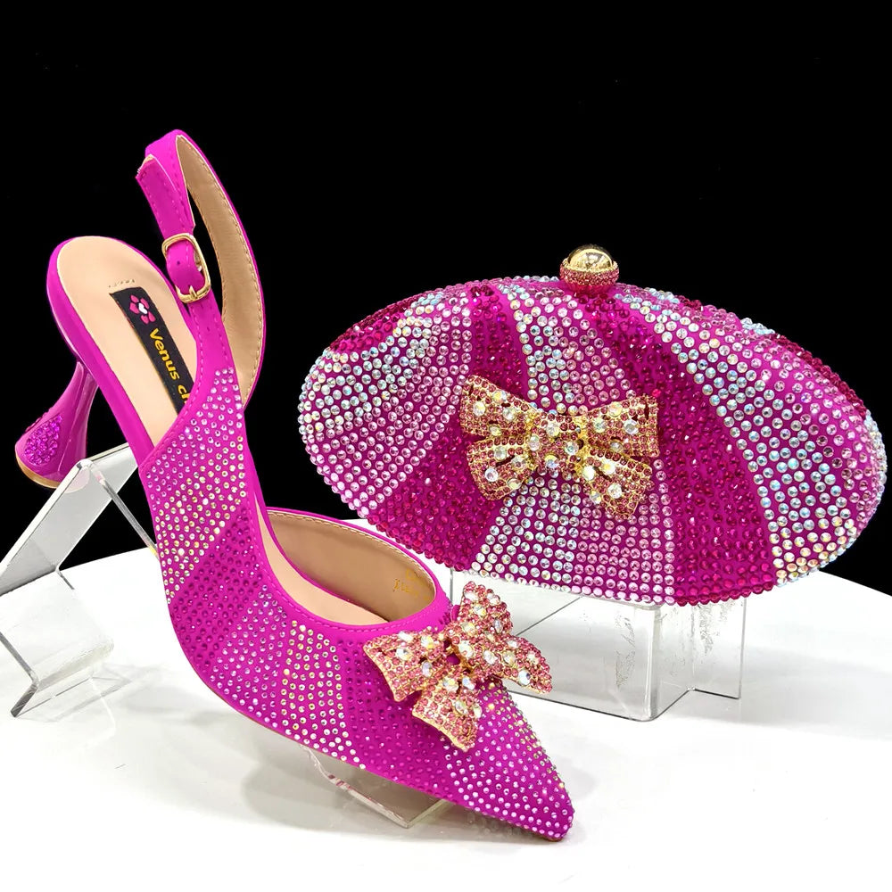 Meera Shoe & Bag Set