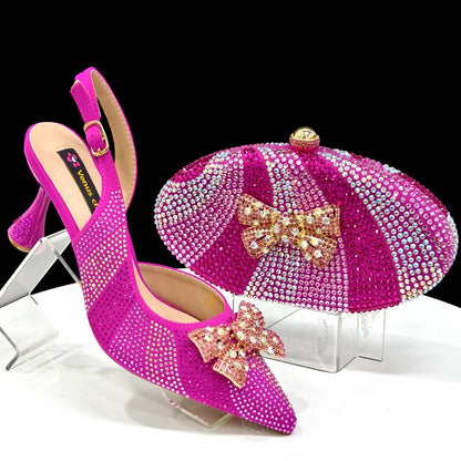 Meera Shoe & Bag Set
