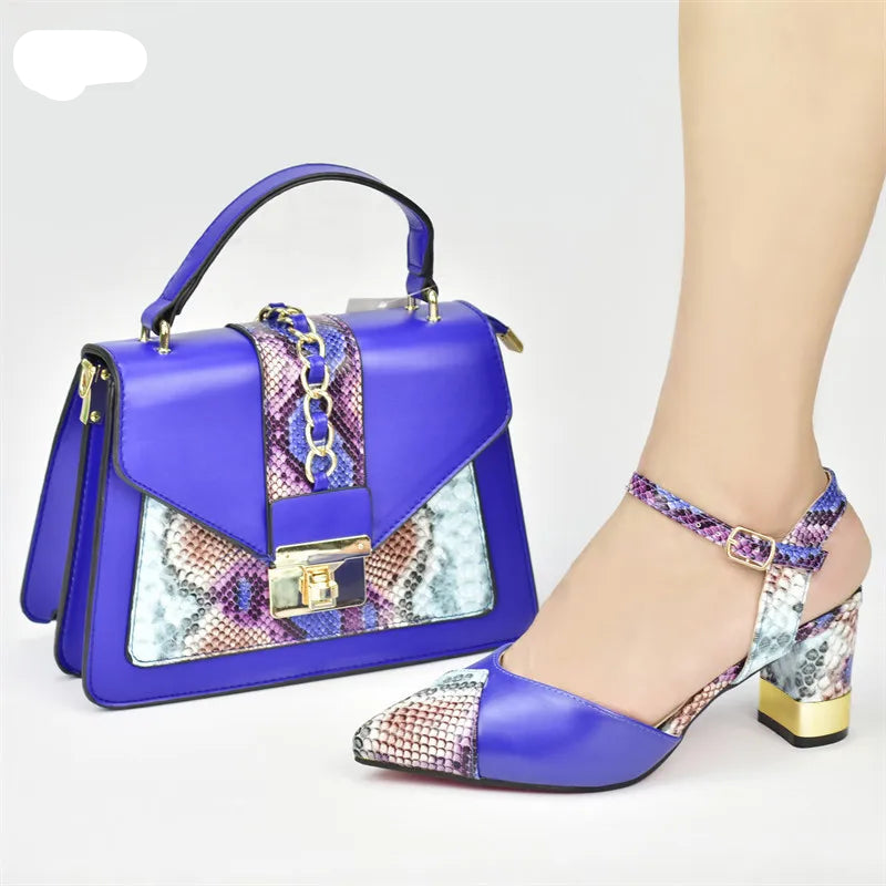 Rimona Shoes & Bag Set