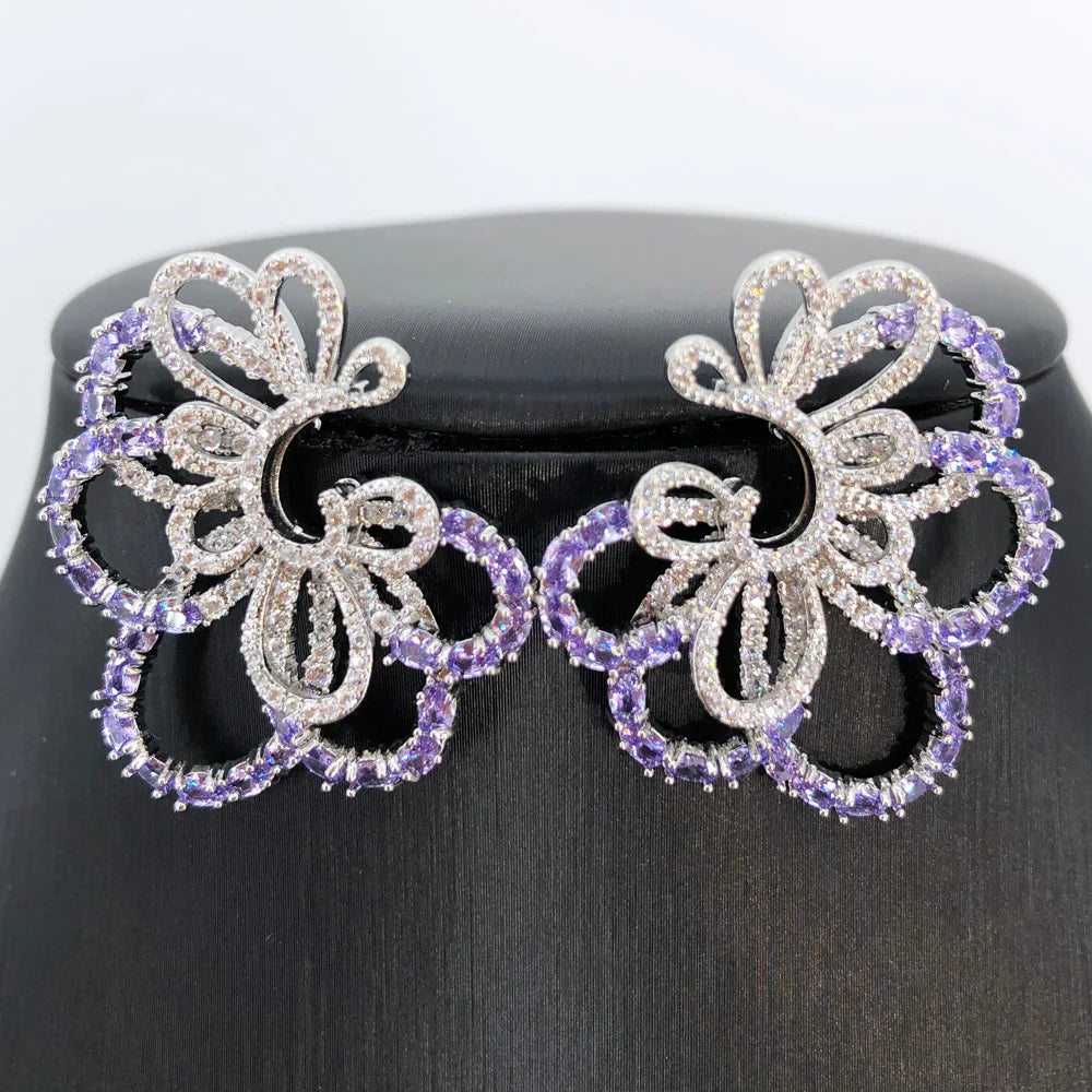 Brincos Flower Earrings