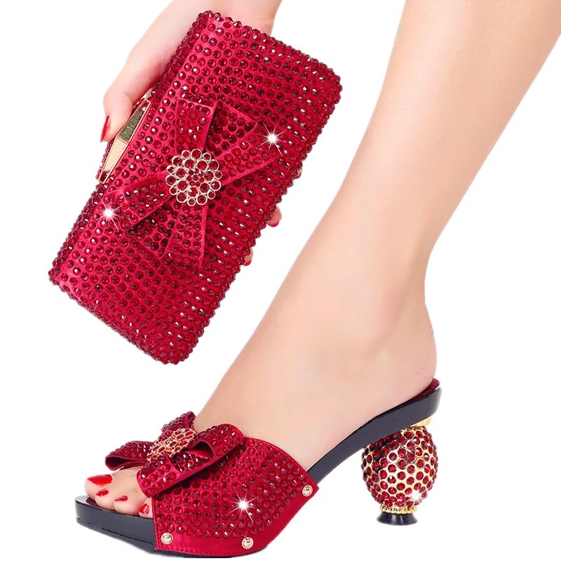 Ruby Bag & Shoe Set