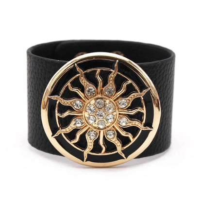 V Leather Bracelet Coco & Dee