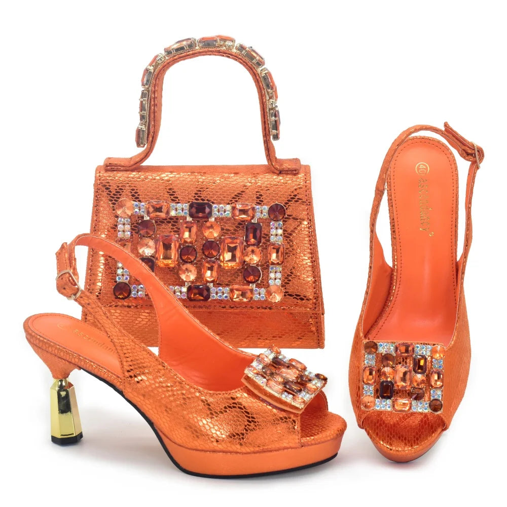 Gayatri Shoes & Bag Set