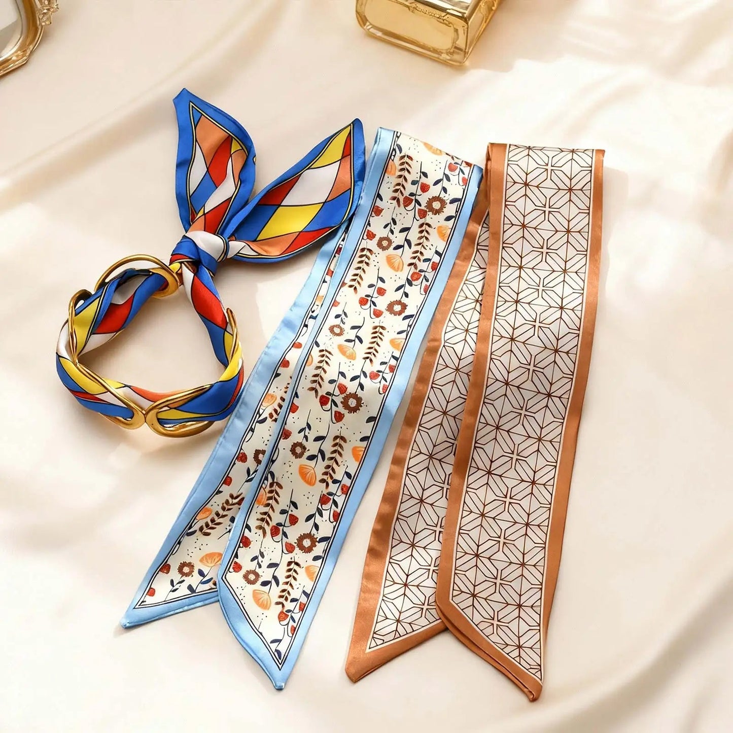 Silk Scarf Bracelet Coco & Dee