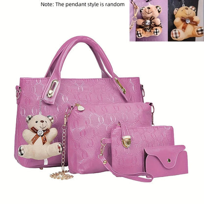 Elegance 4-Piece Handbag Set Coco & Dee
