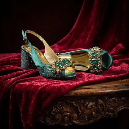 Hina Shoes & Bag Set