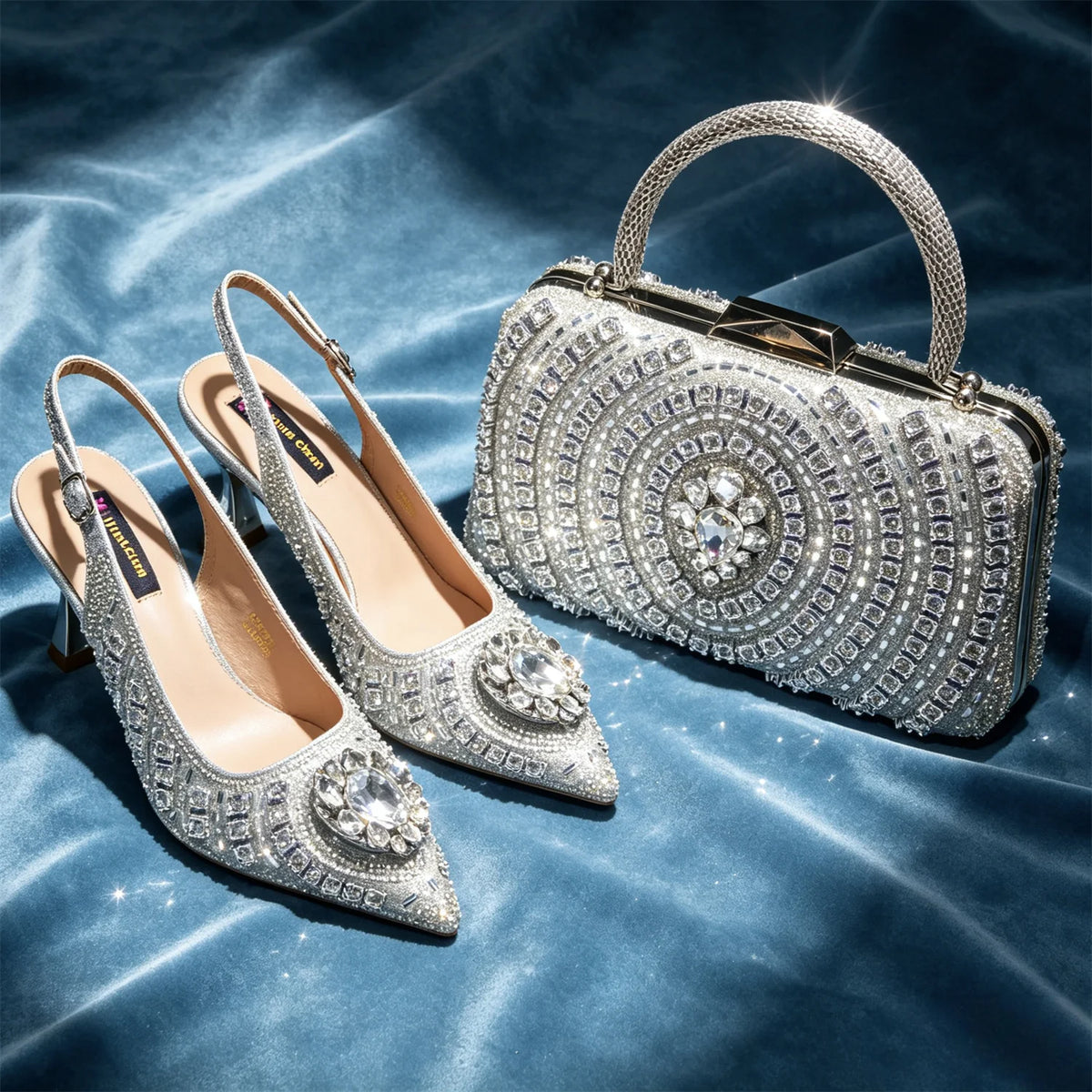 Devika Shoes & Bag Set