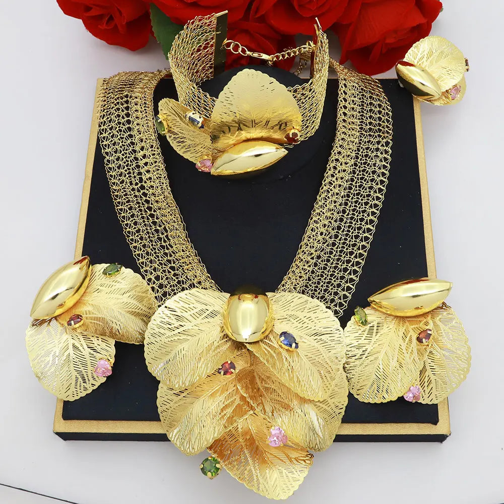 Leaf Jewelry Set Coco & Dee