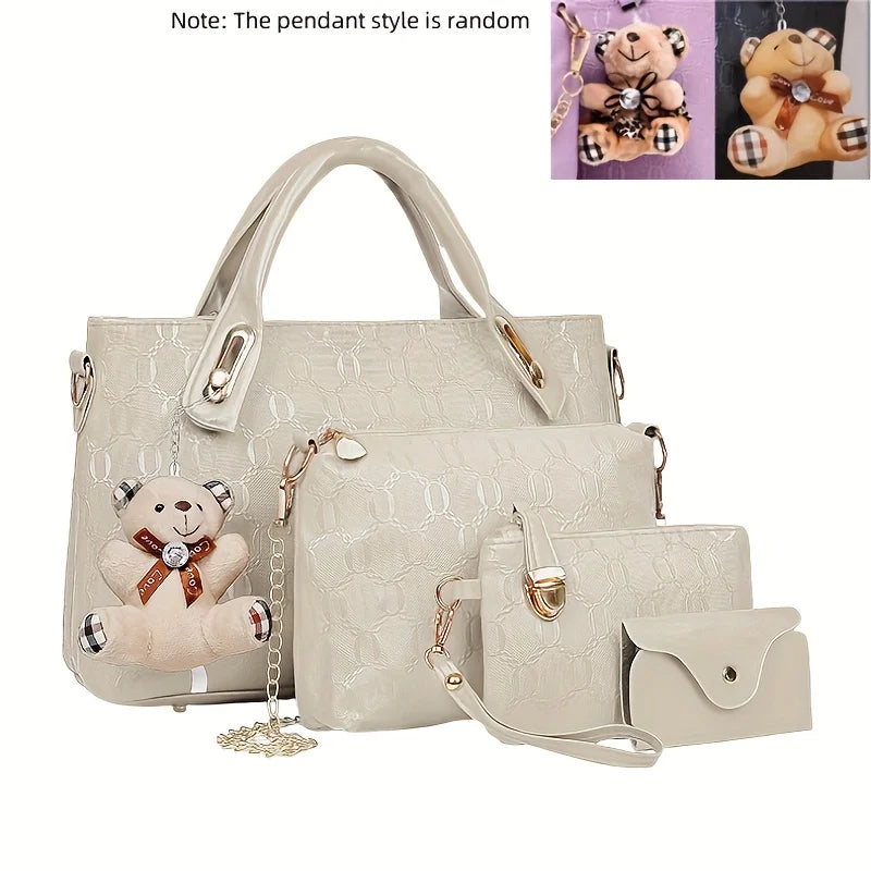 Elegance 4-Piece Handbag Set Coco & Dee