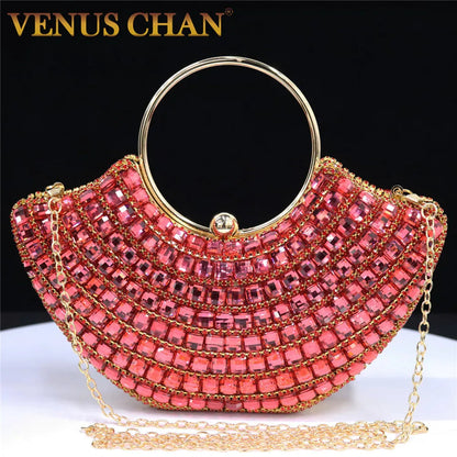 Mary Rhinestones Clutch Coco & Dee