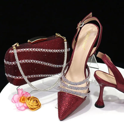 Sparkle Shoe & Bag Set