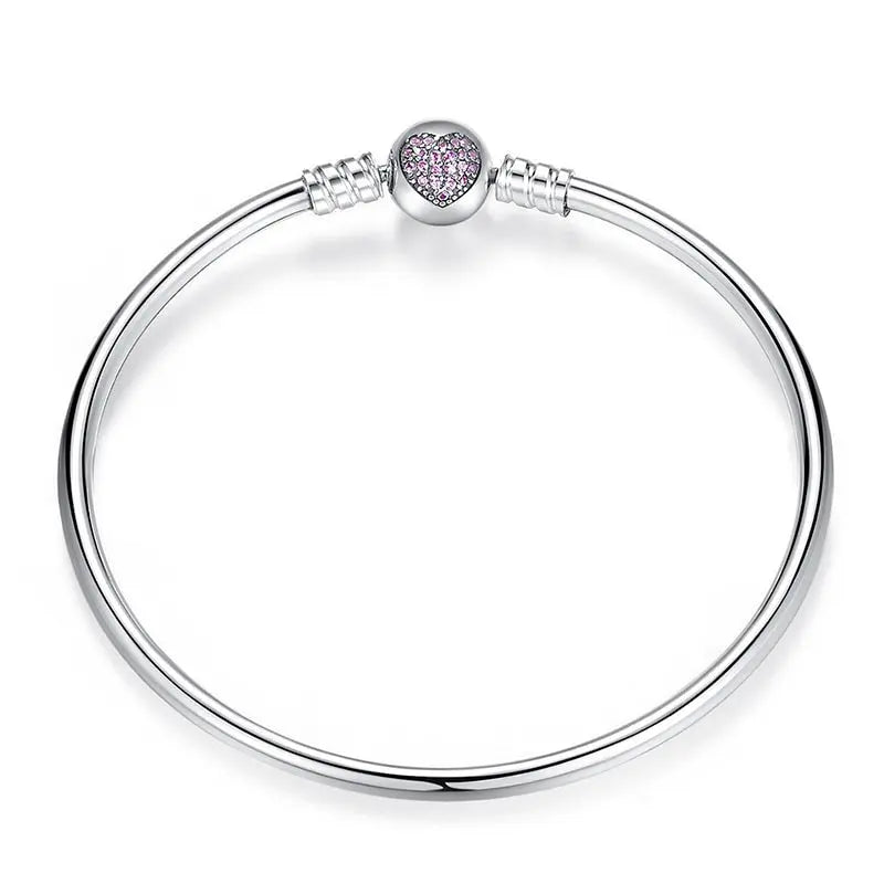 Sterling Silver Snake Bangle Coco & Dee