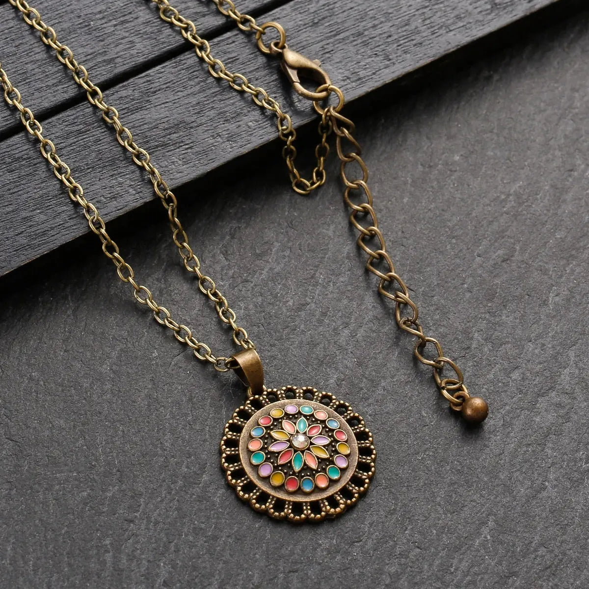 Vintage Flower Pendant Set Coco & Dee