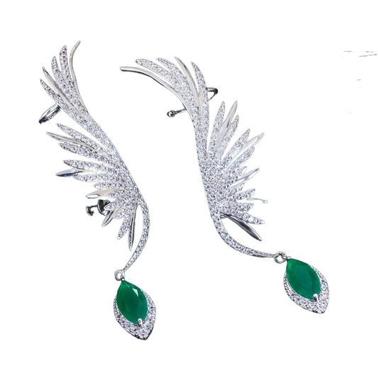 Zirconia Drop Earrings Coco & Dee
