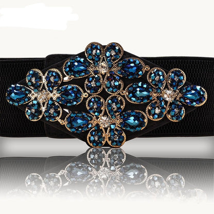 Braided Rhinestone Belt Coco & Dee