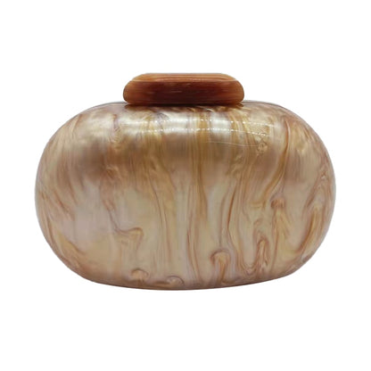 Marble Gold Pearl Clutch Coco & Dee